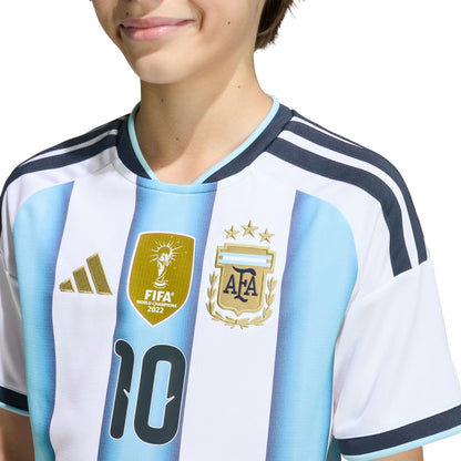 adidas AFA Argentina WC '26 "Lionel Messi No. 10" Junior Replica Home Jersey