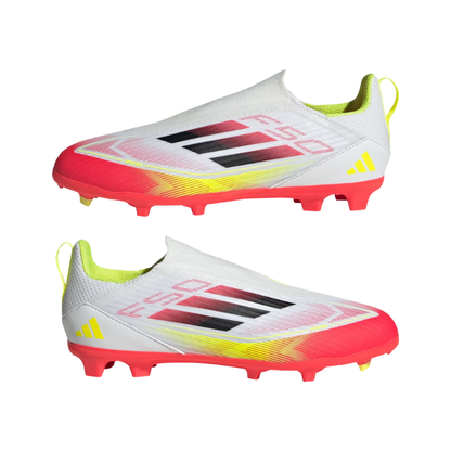 adidas Junior F50 League Laceless Firm/Multi-Ground Cleats