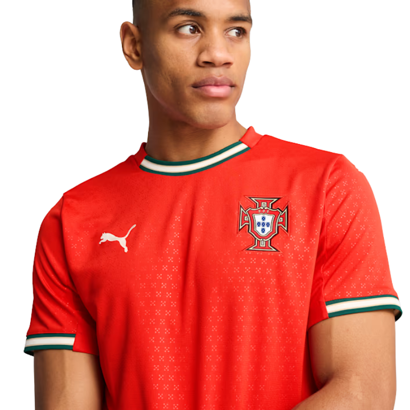 Puma FPF Portugal Men's Home Replica Jersey