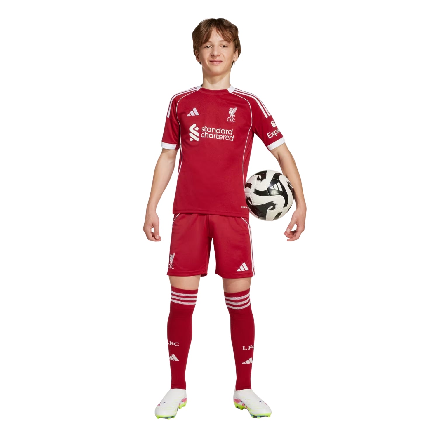 adidas Liverpool FC 25/26 Youth Home Jersey