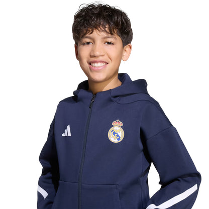 adidas Real Madrid CF 25/26 Youth Away Anthem Jacket