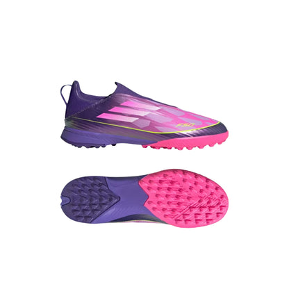 adidas Junior F50 League Laceless "Lamine Yamal" Turf Shoe