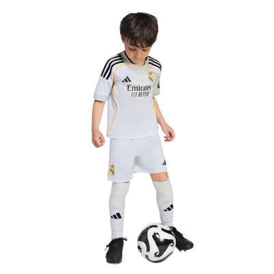adidas Real Madrid CF 25/26 Kid's Home Mini Kit