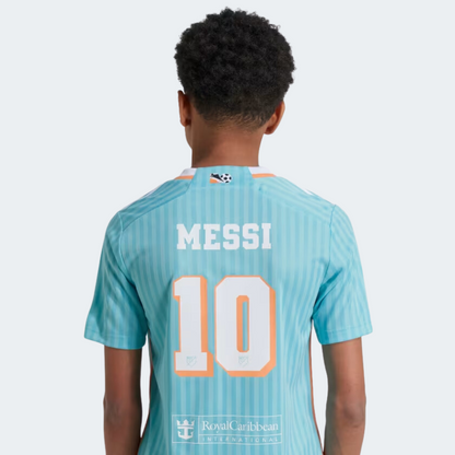 adidas Lionel Messi No. 10 Inter Miami CF '24 Youth Third Jersey