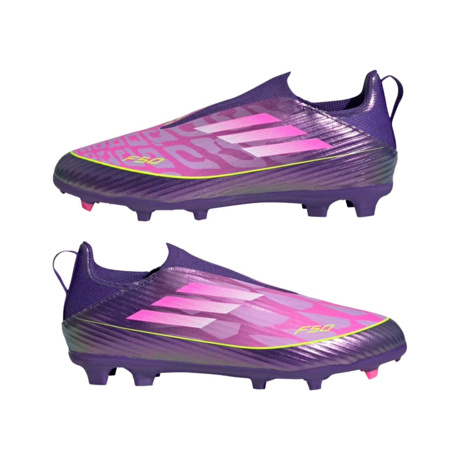 adidas Junior F50 League Laceless "Lamine Yamal" Multi-Ground Shoes