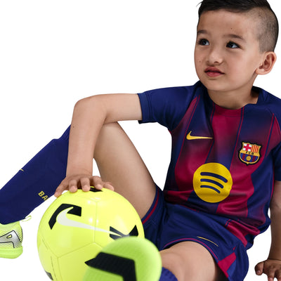 Nike FC Barcelona 25/26 Younger Kids Stadium Home Kit