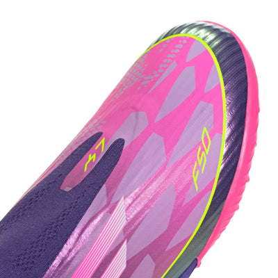 adidas Junior F50 League Laceless "Lamine Yamal" Turf Shoe