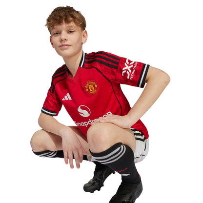 adidas Manchester United FC 25/26 Youth Home Jersey