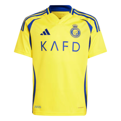 adidas Al Nassr FC Ronaldo #7 Youth Home Jersey