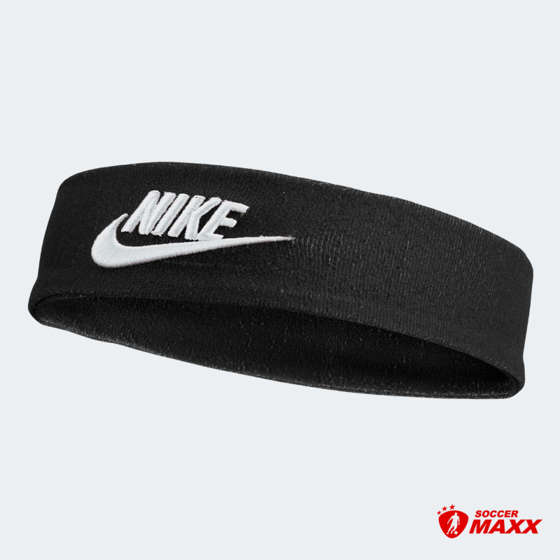 Nike Classic Headband Wide Terry - Black/White