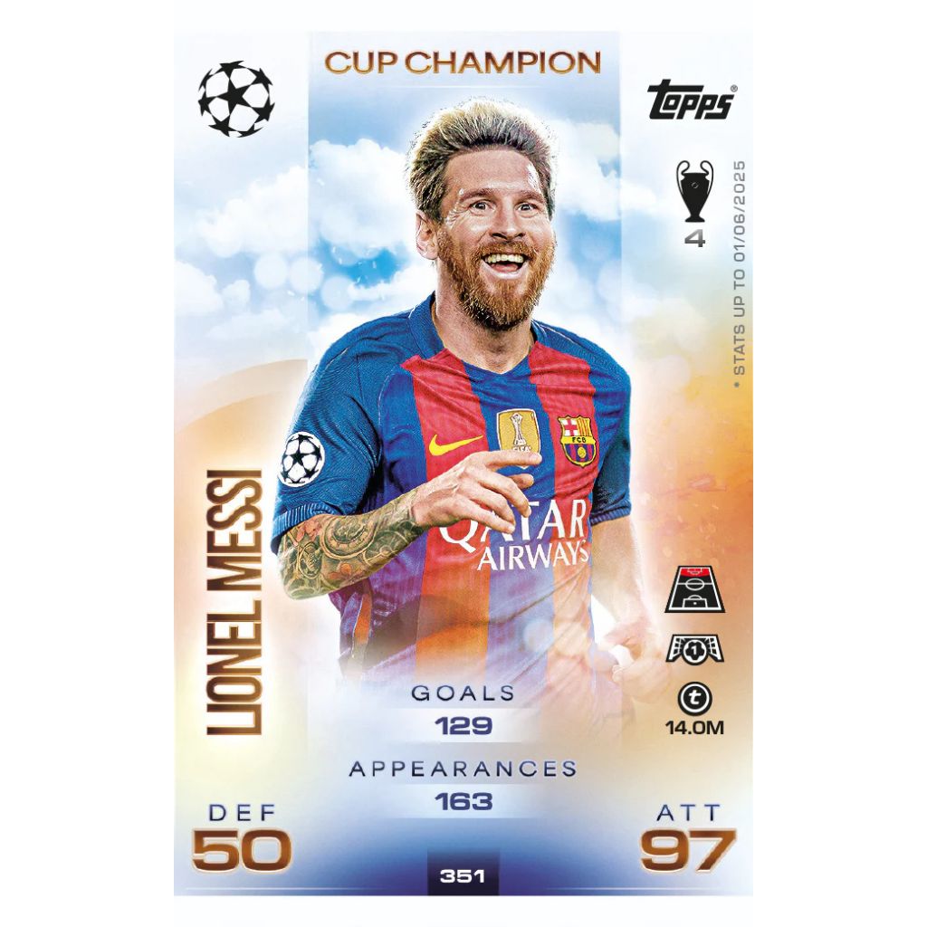 Topps Match Attax UEFA 25/26 Champions League Cards - Starter Pack