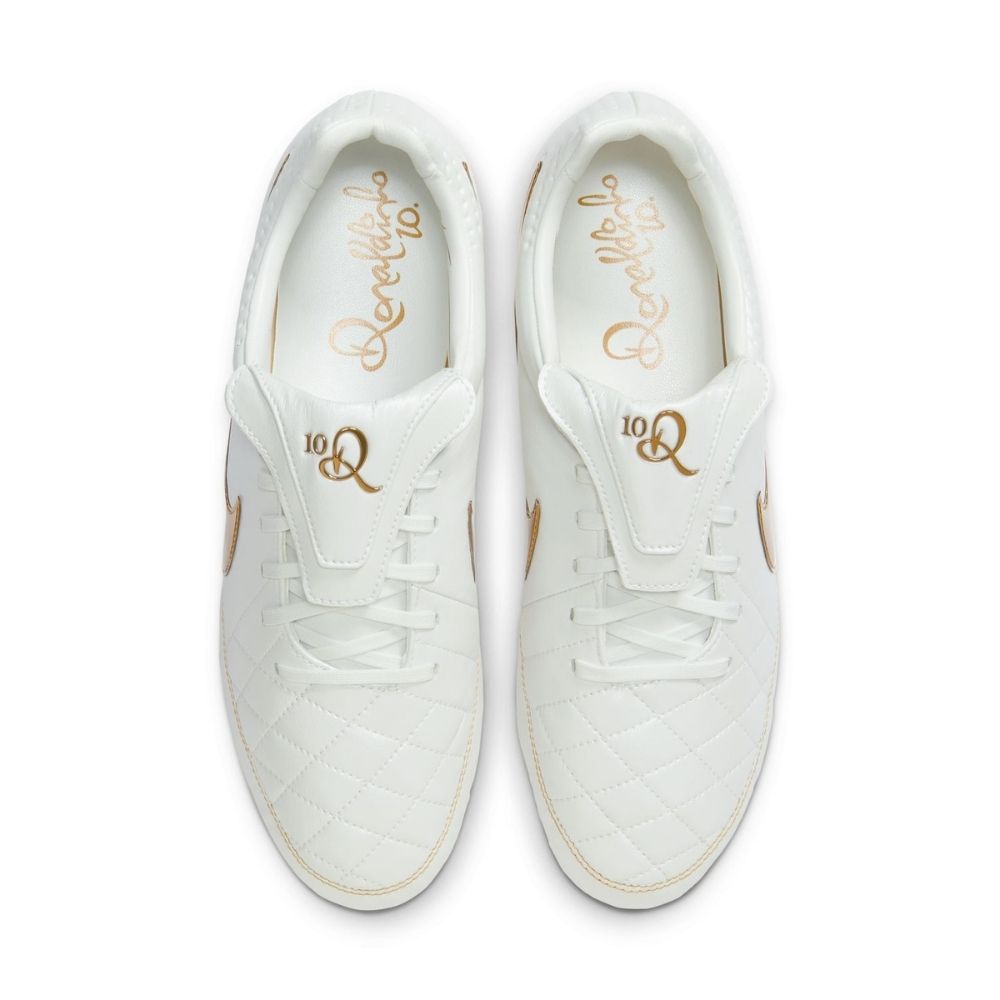 Ronaldinho x Nike Tiempo Legend 'Touch of Gold' SE Elite Firm Ground Cleats