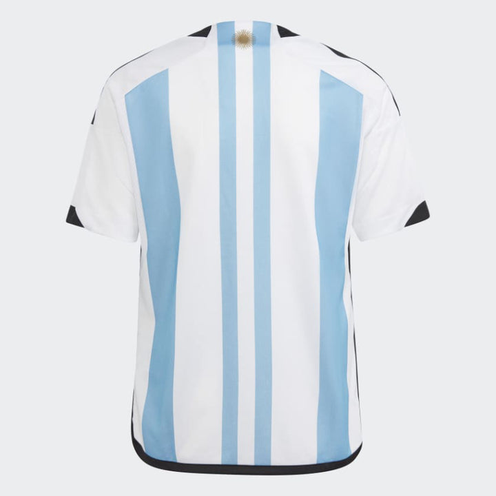 adidas Argentina '22 3-Star Junior Home Replica Jersey