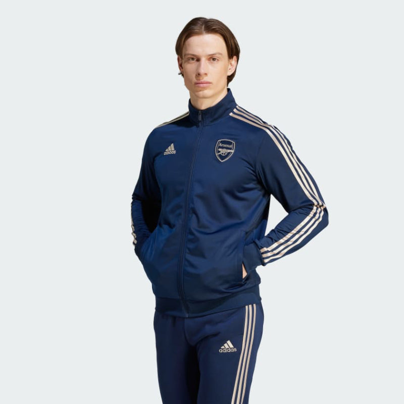 adidas Arsenal FC DNA Full Zip Training Top Soccer Maxx