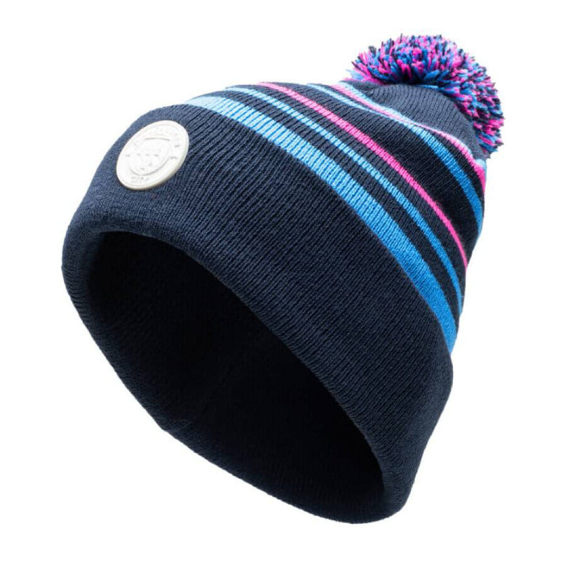 Fan Ink Manchester City Casuals Pom Beanie