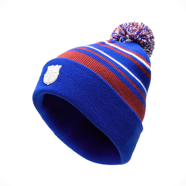 Fan Ink Barcelona Casuals Pom Beanie