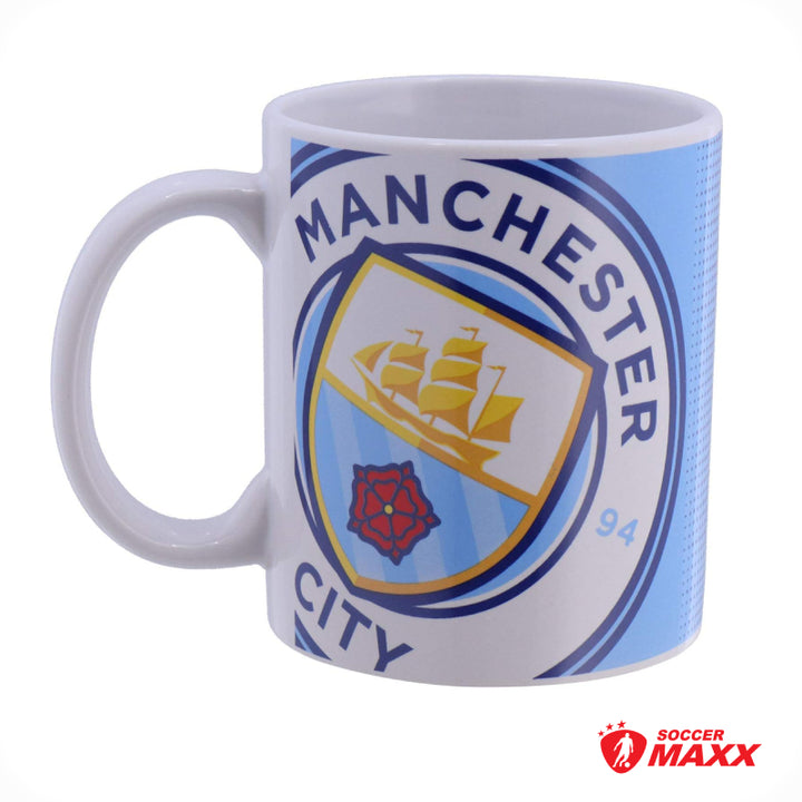 Manchester City FC Halftone Mug 11oz.
