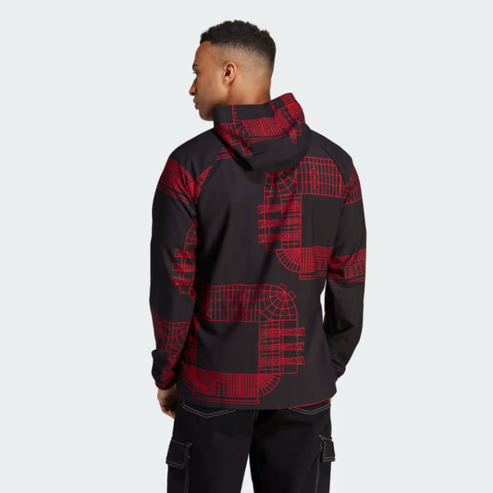 adidas Manchester United FC Graphic Windbreaker