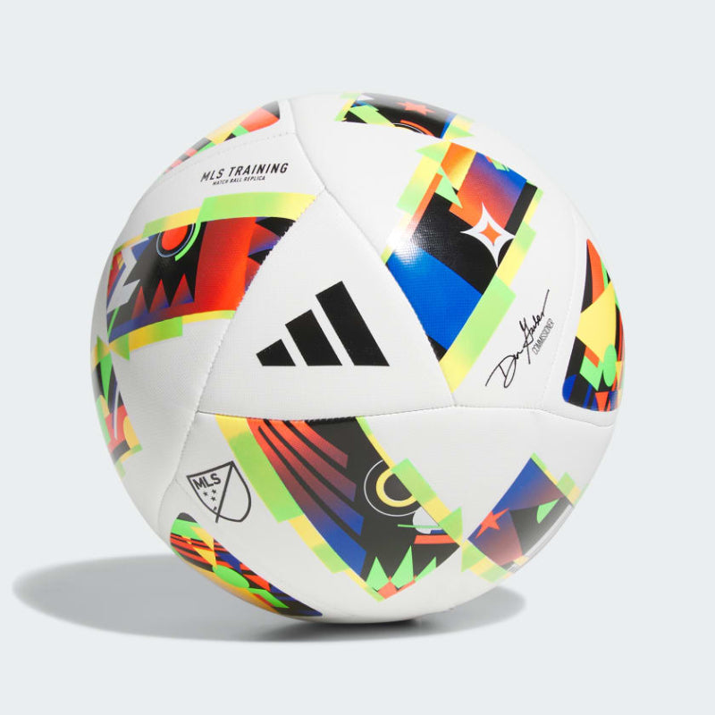 Adidas MLS Training Ball White/Black/Solar Gold