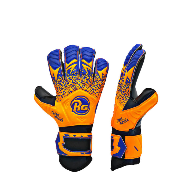 RG Tuanis Replica with F/S Goalkeeper Gloves - Blue/Fluo Orange