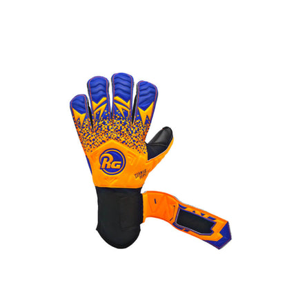 RG Tuanis Replica with F/S Goalkeeper Gloves - Blue/Fluo Orange