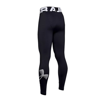 Under Armour ColdGear Youth Legging - Black/White