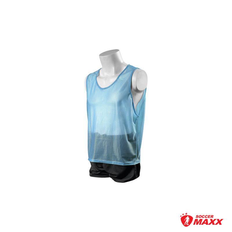 KwikGoal Deluxe Scrimmage Vest Adult Light Blue