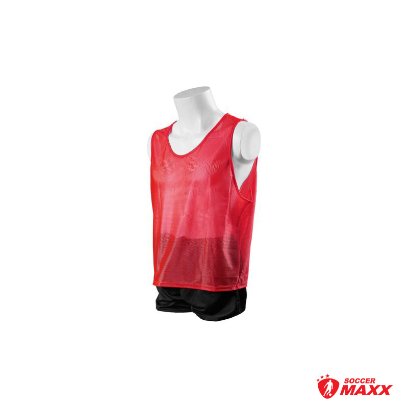 KwikGoal Deluxe Scrimmage Vest Adult Red