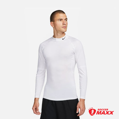 Nike Pro Mock-Neck Long-Sleeve Top