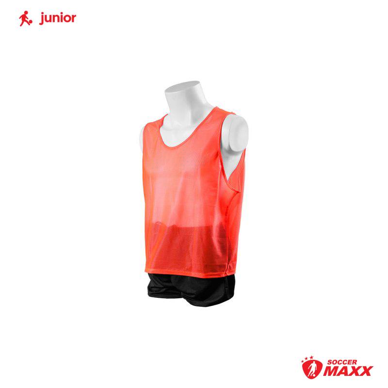 KwikGoal Deluxe Scrimmage Vest Youth Hi-Vis Orange