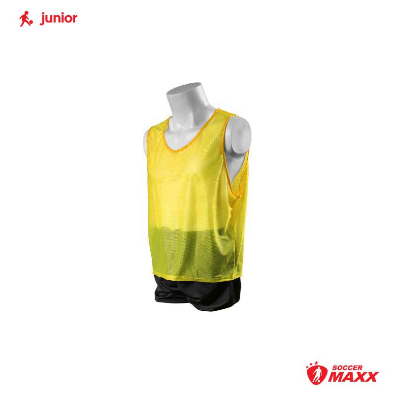 KwikGoal Deluxe Scrimmage Vest Youth Hi-Vis Yellow