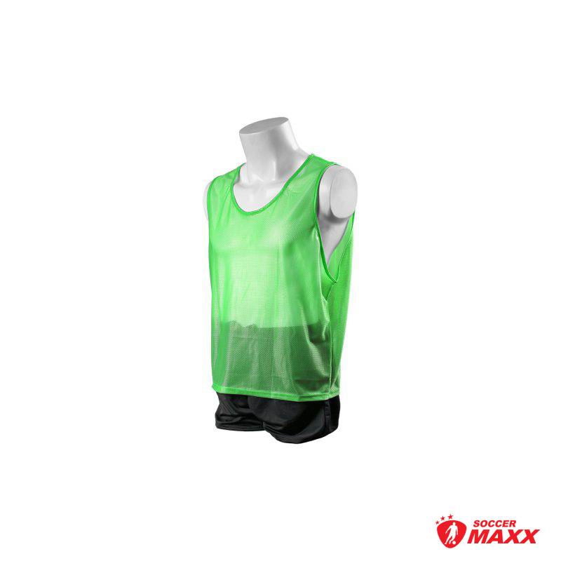 KwikGoal Deluxe Scrimmage Vest Adult Hi-Vis Green