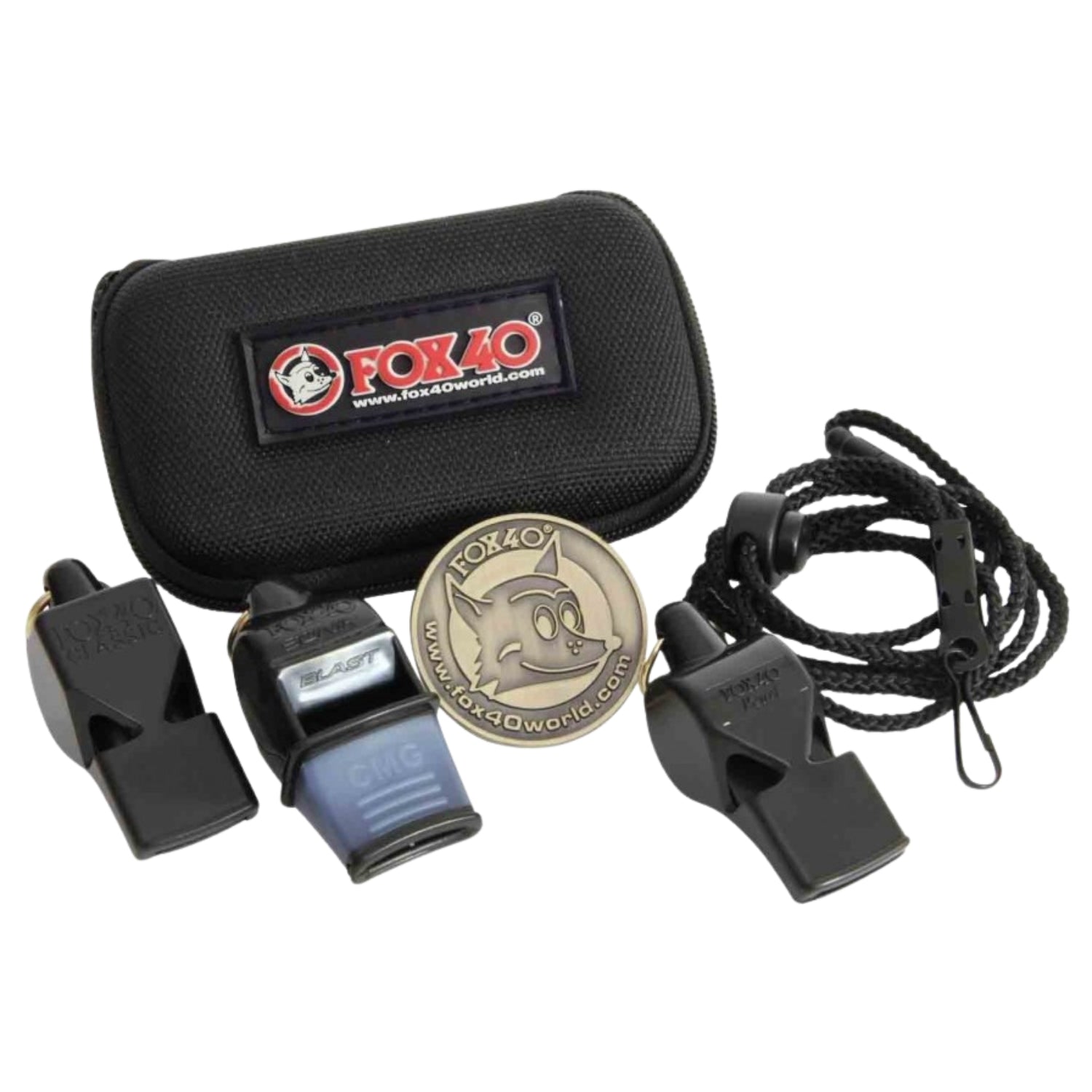Fox 40 3-Pack Referee Whistle Kit