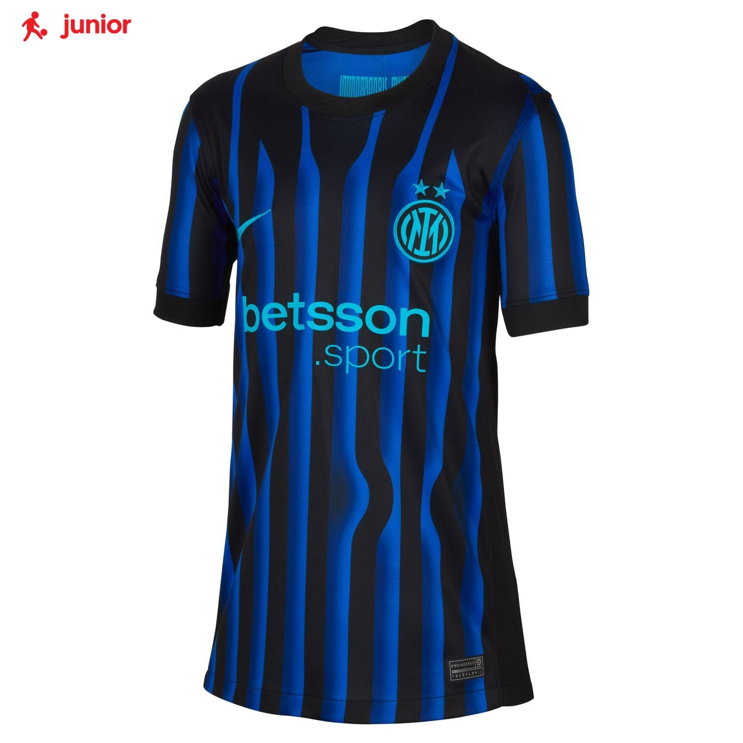 Nike Inter Milan 25/26 Youth Stadium Home Jersey