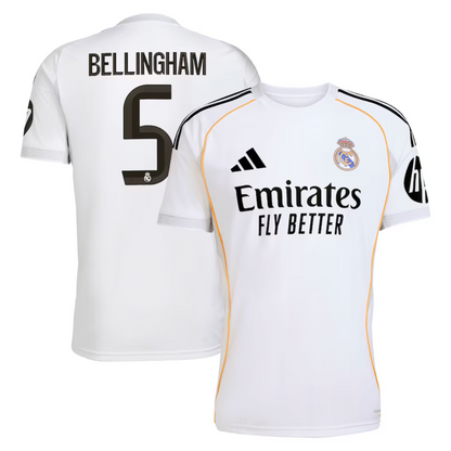 adidas Real Madrid CF 25/26 Men's Home Stadium Kit