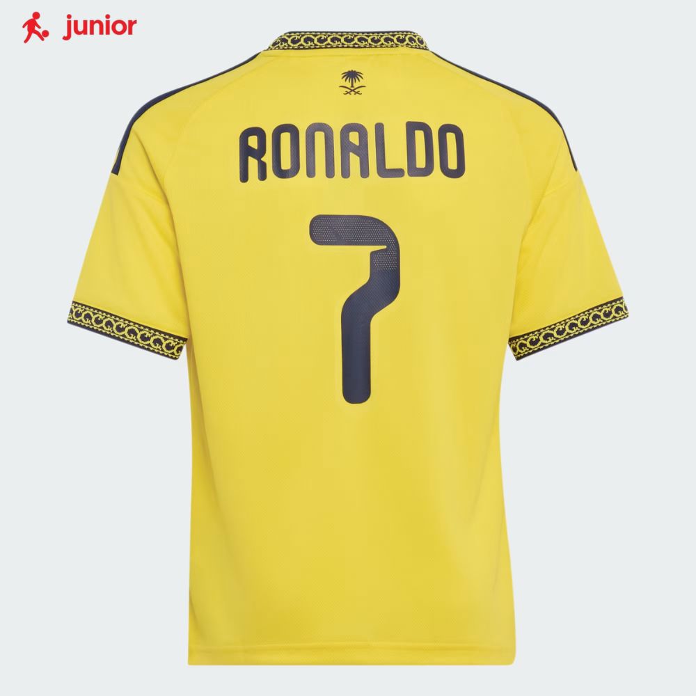 adidas Al-Nassr FC 25/26 "Ronaldo #7" Home Replica Kids Jersey
