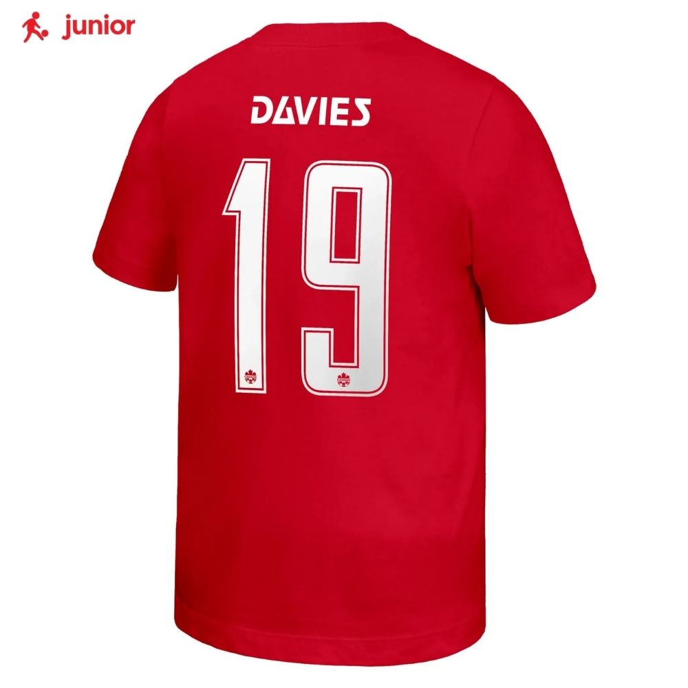 Nike CMNT Canada WC '26 "Alphonso Davies" Youth Core Cotton SS Tee