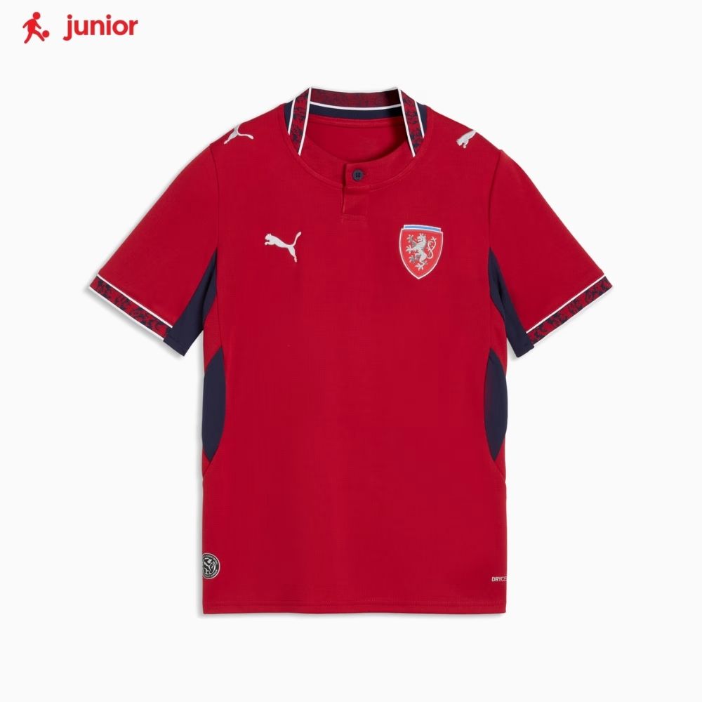 Puma FACR Czechia WC '26 Junior Home Replica Jersey