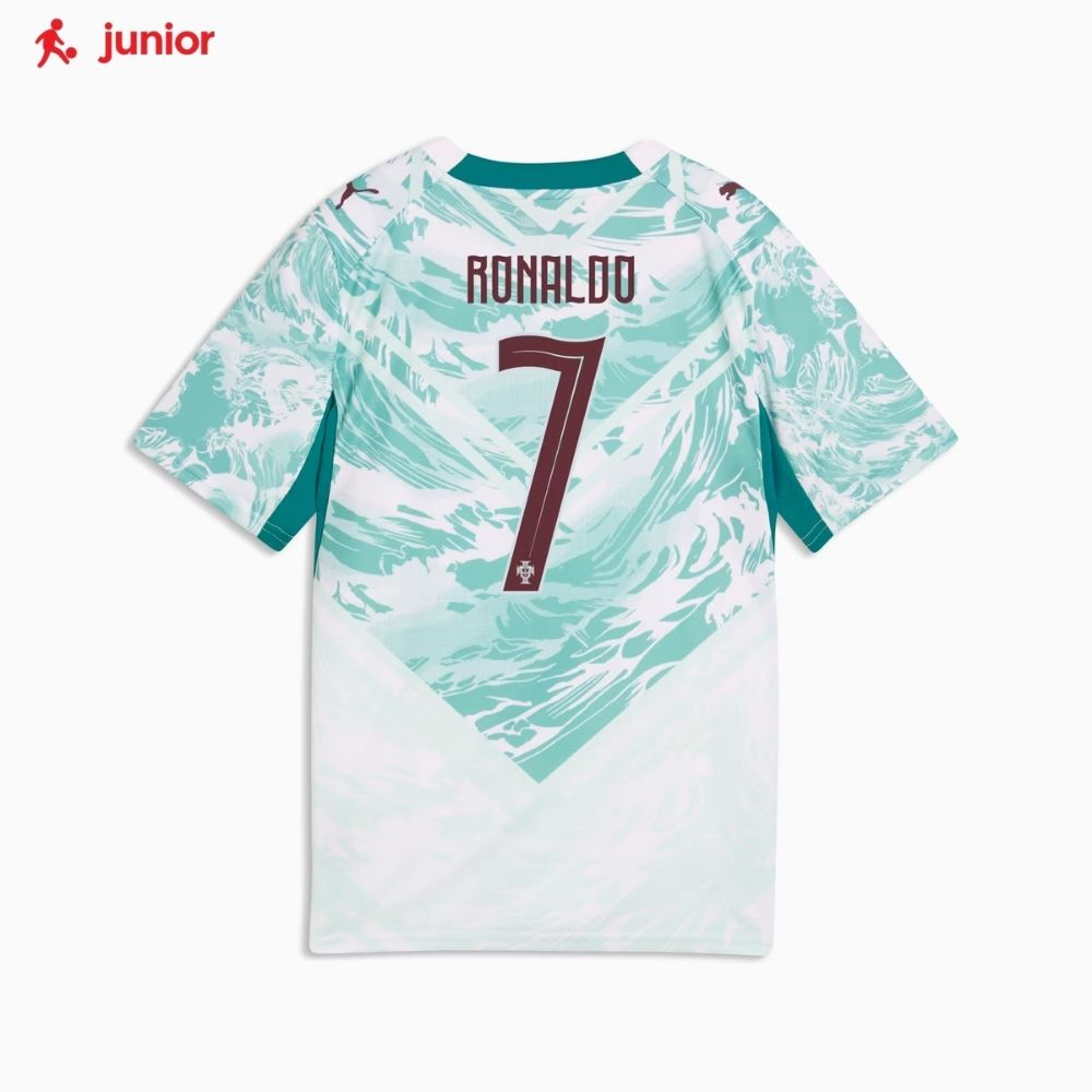 Puma FPF Portugal WC '26 "Ronaldo #7" Junior Away Replica Jersey