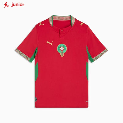 Puma FRMF Morocco WC '26 Youth Home Replica Jersey
