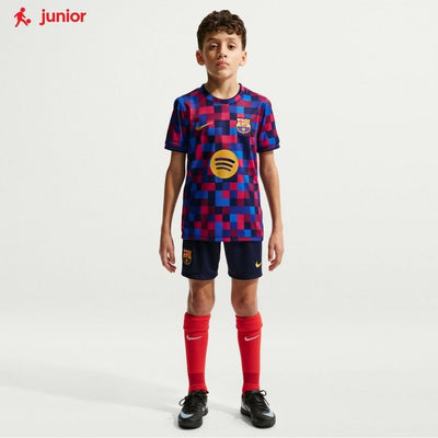 Nike FC Barcelona Dri-FIT Soccer Pre-Match Youth Top