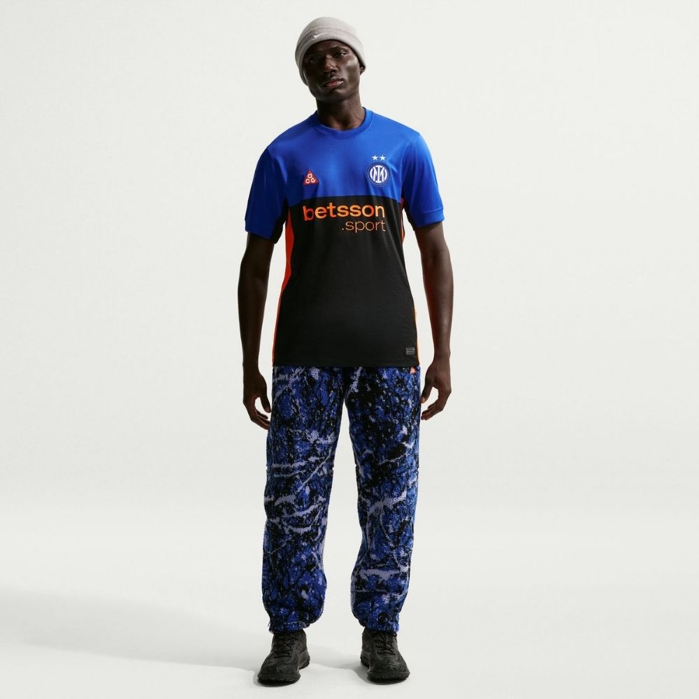 ウェア Inter Milan Open Collar Soccer Uniform Nike Inter Milan FC '26 Men's Stadium SE Jersey – Soccer Maxx