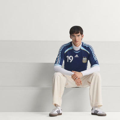 adidas AFA Argentina '06 "Lionel Messi No. 19" Men's Away Jersey