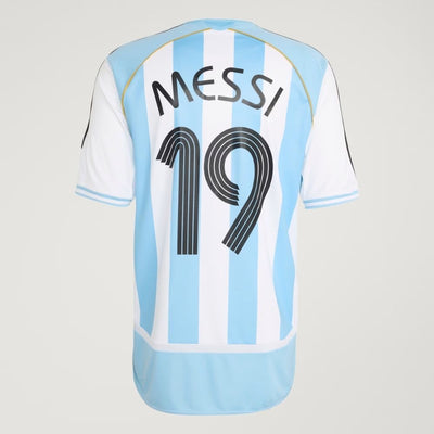 adidas AFA Argentina '06 "Lionel Messi No. 19" Men's Home Jersey