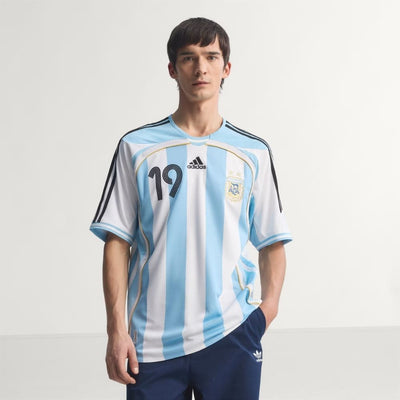 adidas AFA Argentina '06 "Lionel Messi No. 19" Men's Home Jersey