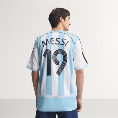 adidas AFA Argentina '06 "Lionel Messi No. 19" Men's Home Jersey