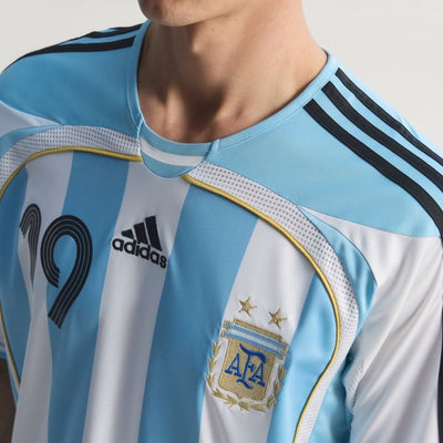 adidas AFA Argentina '06 "Lionel Messi No. 19" Men's Home Jersey