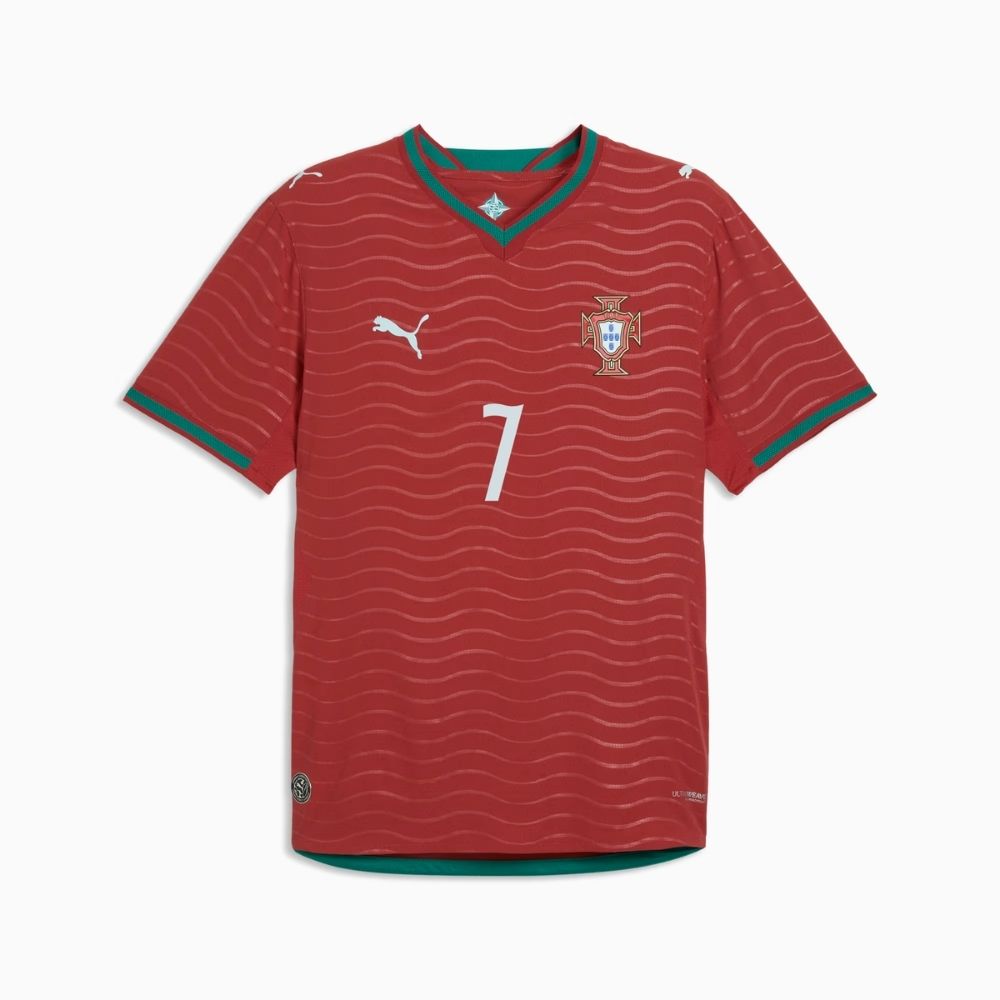 Puma FPF Portugal "C. Ronaldo #7" Men's Authentic Home Jersey