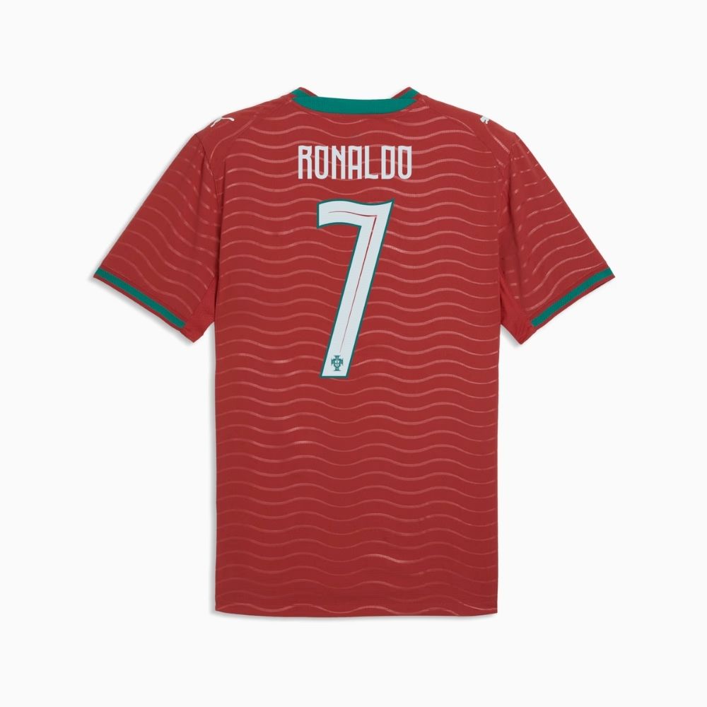 Puma FPF Portugal "C. Ronaldo #7" Men's Authentic Home Jersey