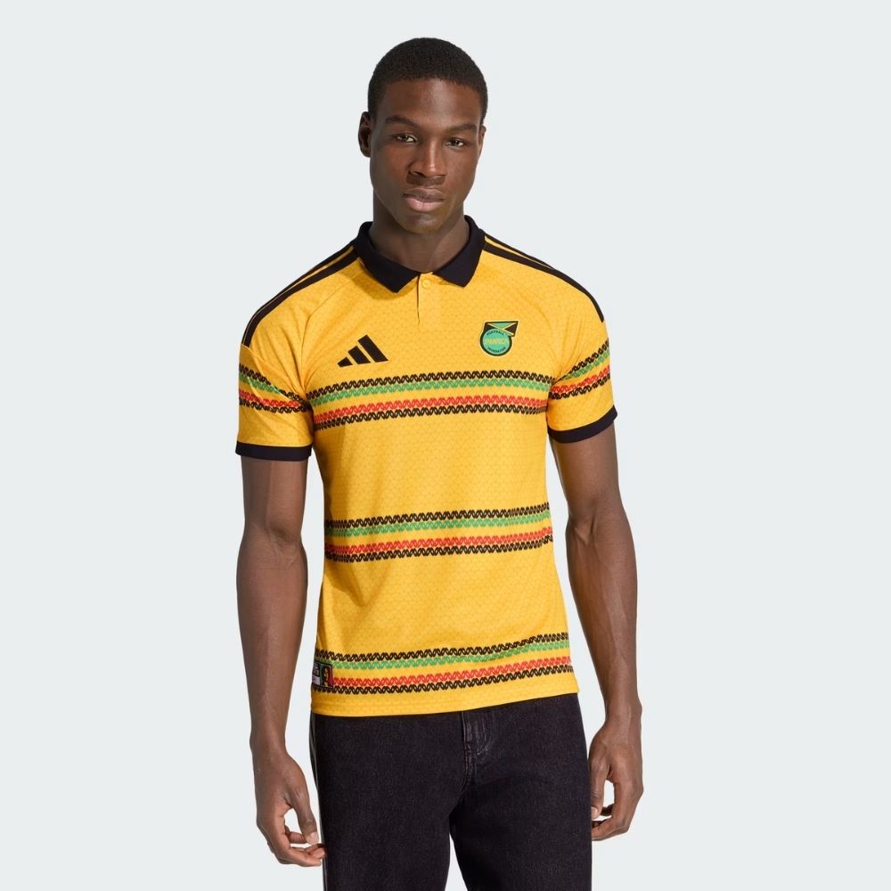 adidas JFF Jamaica "Reggae Boyz" WC '26 Men's Replica Home Jersey